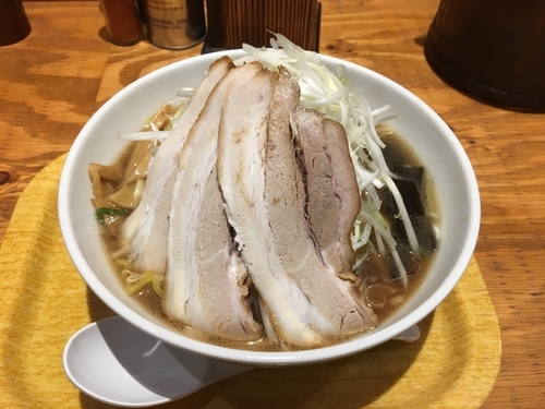 「ネギチャーシュー醤油」@利尻らーめん 味楽 新横浜ラーメン博物館店の写真