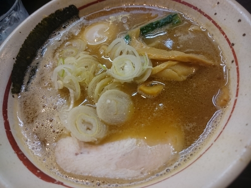 「濃厚中華そば並　700円」@麺匠 とうぎょうの写真