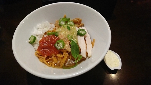 「【限定】鮭とマと男と女　920円」@麺や 蒼 AOIの写真