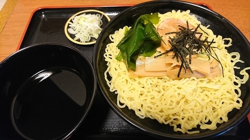 「ざるラーメン　４２０円」@大江戸そば 八潮店の写真