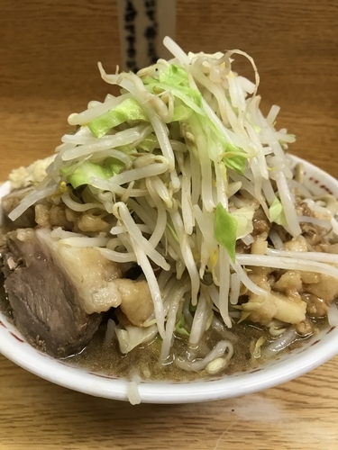 「小ラーメン」@ラーメン二郎 環七新新代田店の写真