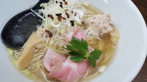 「白トリュフの塩ら～めん」@麺屋みつば＋クローバーの写真