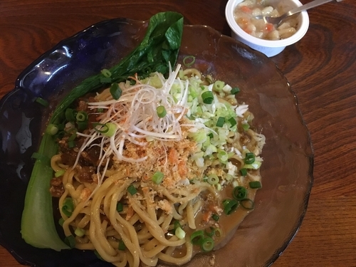 「冷やし汁なし担々麺」@北斗辛軒 石和本店の写真