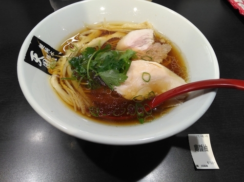 「鶏醤油」@超純水採麺 天国屋の写真