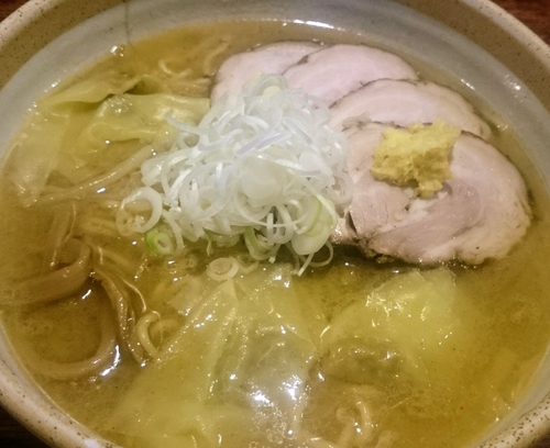 「みそラーメン（大盛り無料）＋チャーシュー＋ワンタン」@らーめん 福籠の写真