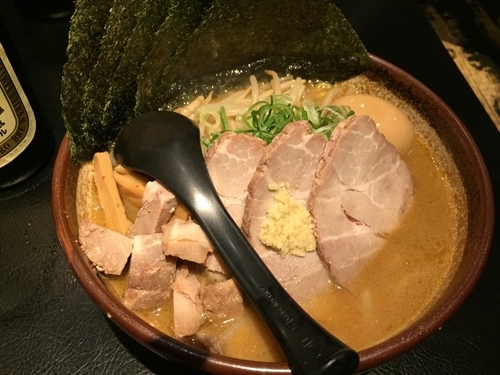 「特製炙り味噌ラーメン」@真武咲弥 渋谷店の写真