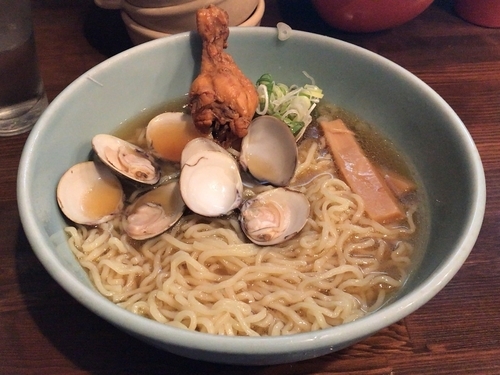 「冷やし､蛤ら～めん(限定)850円」@うちん家の写真