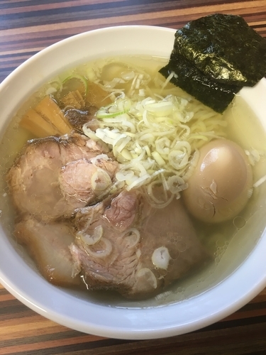 「煮たまごらぁめん」@めん処 倖佳の写真