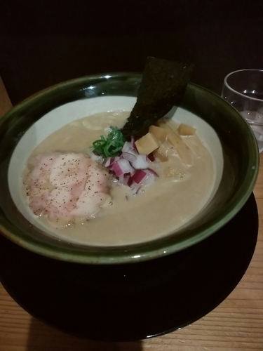 「とりまみれラーメン・茶めし」@らーめん タンポポの写真
