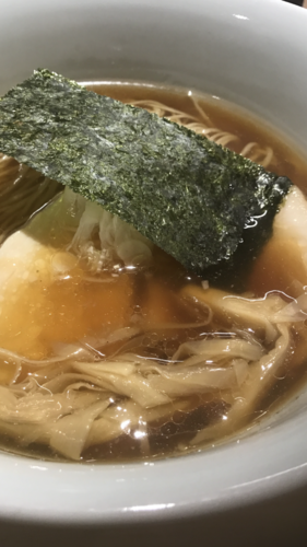 「醤油」@支那そば 孤高の写真