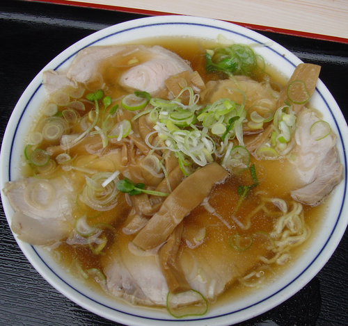 「中華そば 650円（当時）」@中華そば 井上の写真