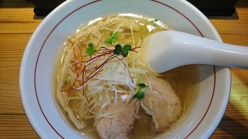 「小ラーメン（塩）　５５０円」@利尻昆布ラーメン くろおびの写真