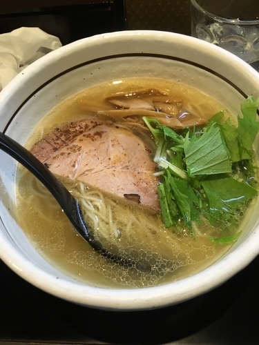 「塩らぁめん」@麺屋 焔の写真