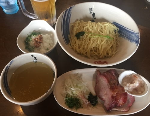 「薬涼潮つけそば880円他」@麺や 虎徹の写真