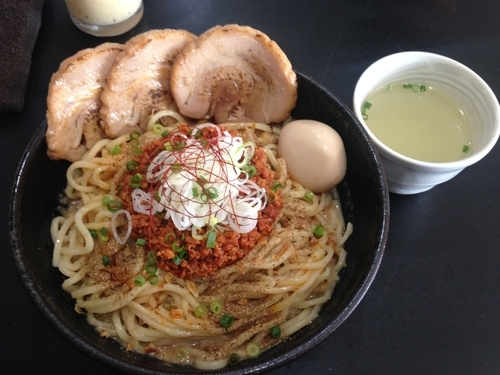 「冷やし坦々まぜそば」@まぜそば 一心不乱の写真