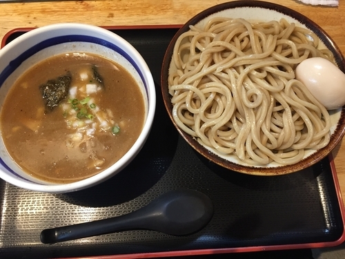 「濃厚魚介つけ麺 味玉」@麺絆や 519の写真