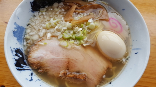 「天然丸塩」@らーめん ポパイの写真