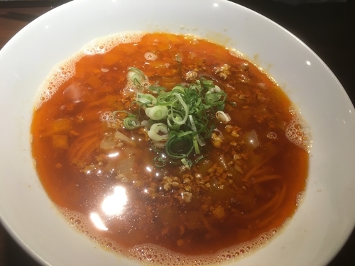 「勝浦タンタン麺830円（金曜限定）」@九十九里煮干つけ麺 志奈田の写真