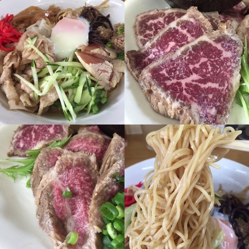 「真夏の一杯 肉しゃぶ冷中C ¥3000」@MENYA 食い味の道有楽の写真