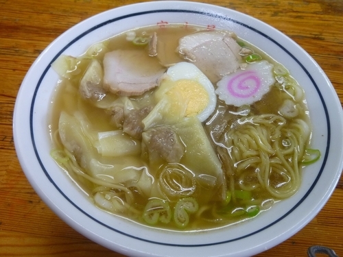 「ワンタンメン」@中華そば 富士屋 本店の写真