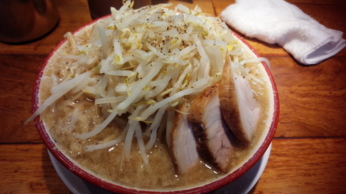 「ラーメン」@らーめん バリ男 新橋本店の写真