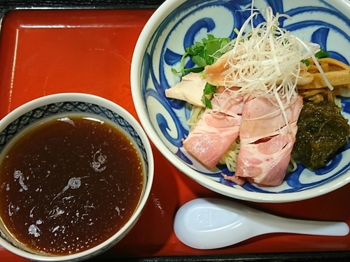 「【限定】高級魚きんきのつけそば ￥950」@寿製麺 よしかわ 全国アンテナショップ＆夏のグルメフェアの写真