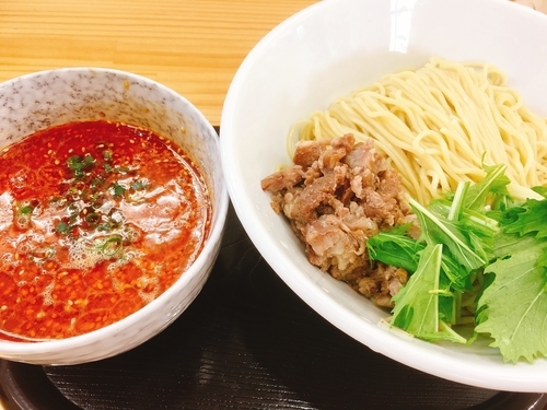 「タンタンつけ麺 細麺」@宮二郎の写真