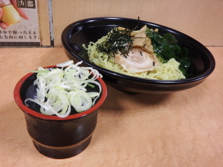 「ざるラーメン」@奥多摩そば 青梅ホーム店の写真