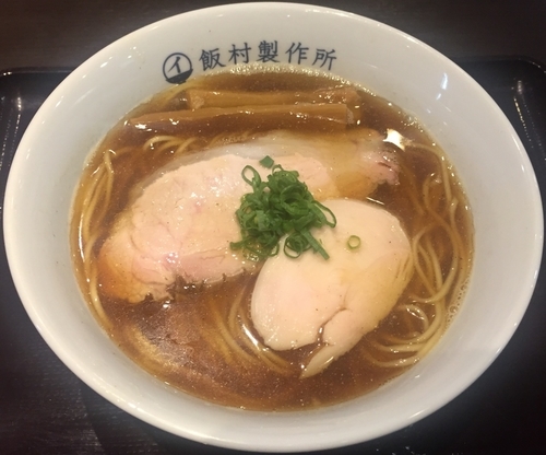 「中華そば(醤油)780円」@中華そば 飯村製作所の写真
