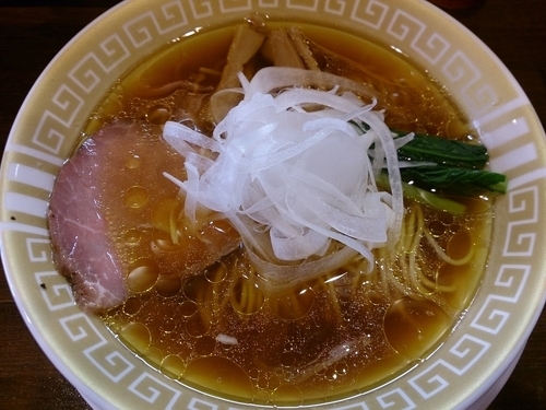 「中華らぁ麺 醤油」@らぁ麺 しろがね 松本本店の写真
