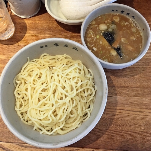 「味玉つけ麺　￥１０００」@麺屋吉左右の写真