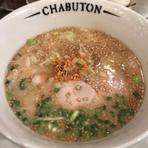 「ちゃぶとんらぁ麺」@ちゃぶ屋 とんこつらぁ麺 CHABUTON 相模大野ステーションスクエア店の写真