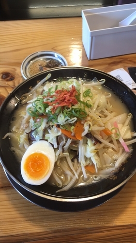 「ラーちゃんぽん」@博多三氣 瑞穂店の写真