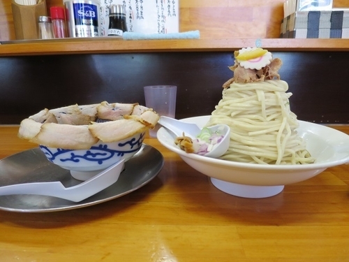 「肉つけそば大　850円」@中華そば ひらこ屋の写真