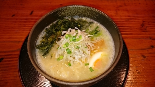 「岩のり塩らぁ麺850円」@らぁ麺 神成の写真