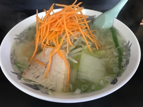 「野菜ラーメン　700円」@北海道一番の写真