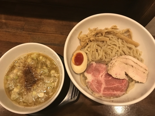 「魚介系醤油つけ麺」@えびす丸の写真