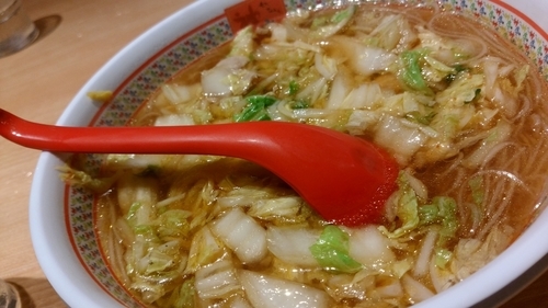 「春雨スープ680円」@どうとんぼり神座 東京ドームシティ店の写真