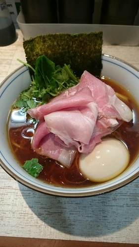 「特製四つ葉葉そば」@中華そば 四つ葉の写真