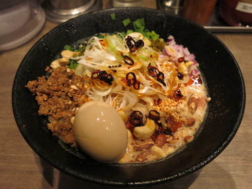 「冷やしNuts担々麺：900円」@つけめんTETSU 丸井北千住店の写真