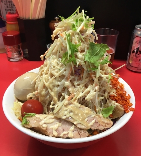 「冷やし中華(並)+味玉」@千里眼の写真