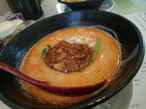 「きんとうん麺(辛)」@きんとうんの写真