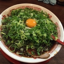 特大新福チャーシューそば  ネギ多め