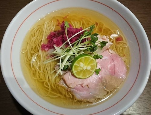 「【1周年限定】白：津軽焼干の向こう側（淡麗）」@八咫烏の写真