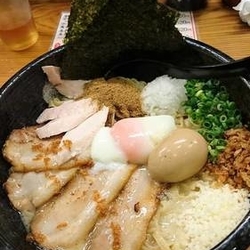 濃厚白湯混ぜそば