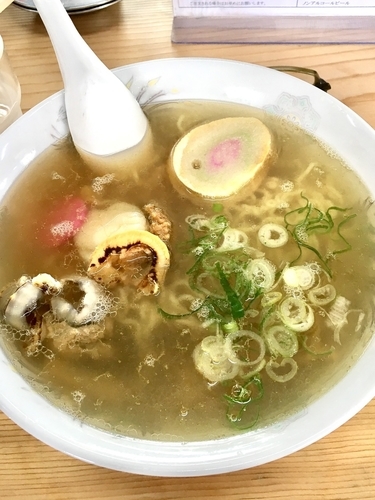 「塩ホタテラーメン」@間宮堂の写真