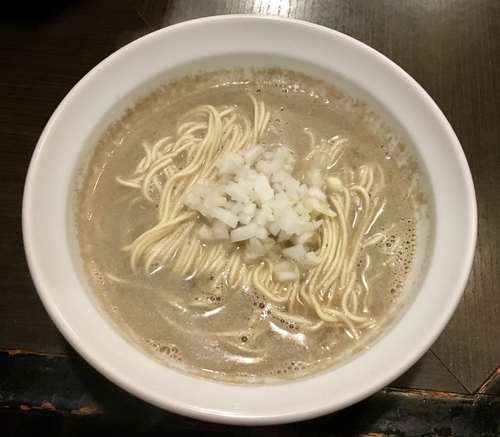 「境港産新鯵煮干そば 塩」@灰汁中華 丿貫 福富町本店の写真