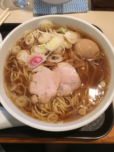 「中華ソバ + 味付玉子 + ネギ」@赤坂味一 亀戸店の写真