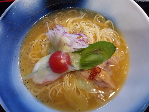 「【限定】オレンジクーラー」@らぁめん矢 ロックンビリースーパーワンの写真