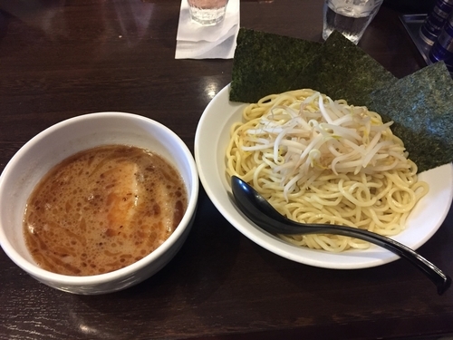 「特  海老野菜つけ麺 塩」@らーめんの円熟屋 大里店の写真